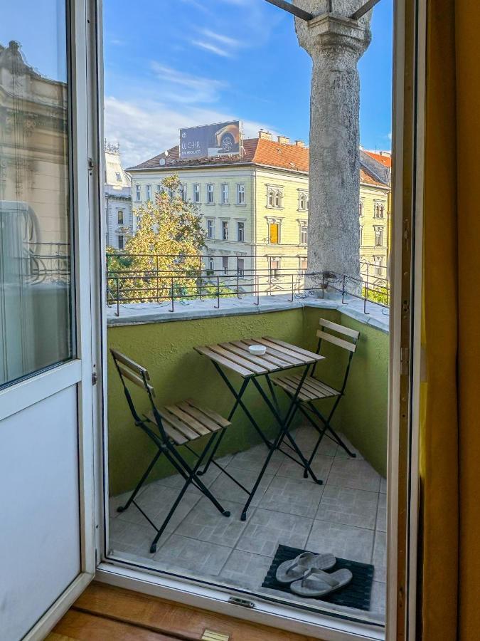 Saffron Apartment City Center Panorama Balcony Budapest Luaran gambar