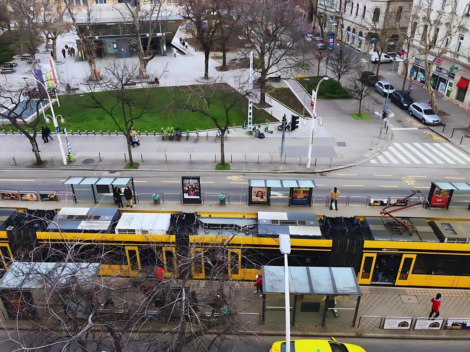 Saffron Apartment City Center Panorama Balcony Budapest Luaran gambar