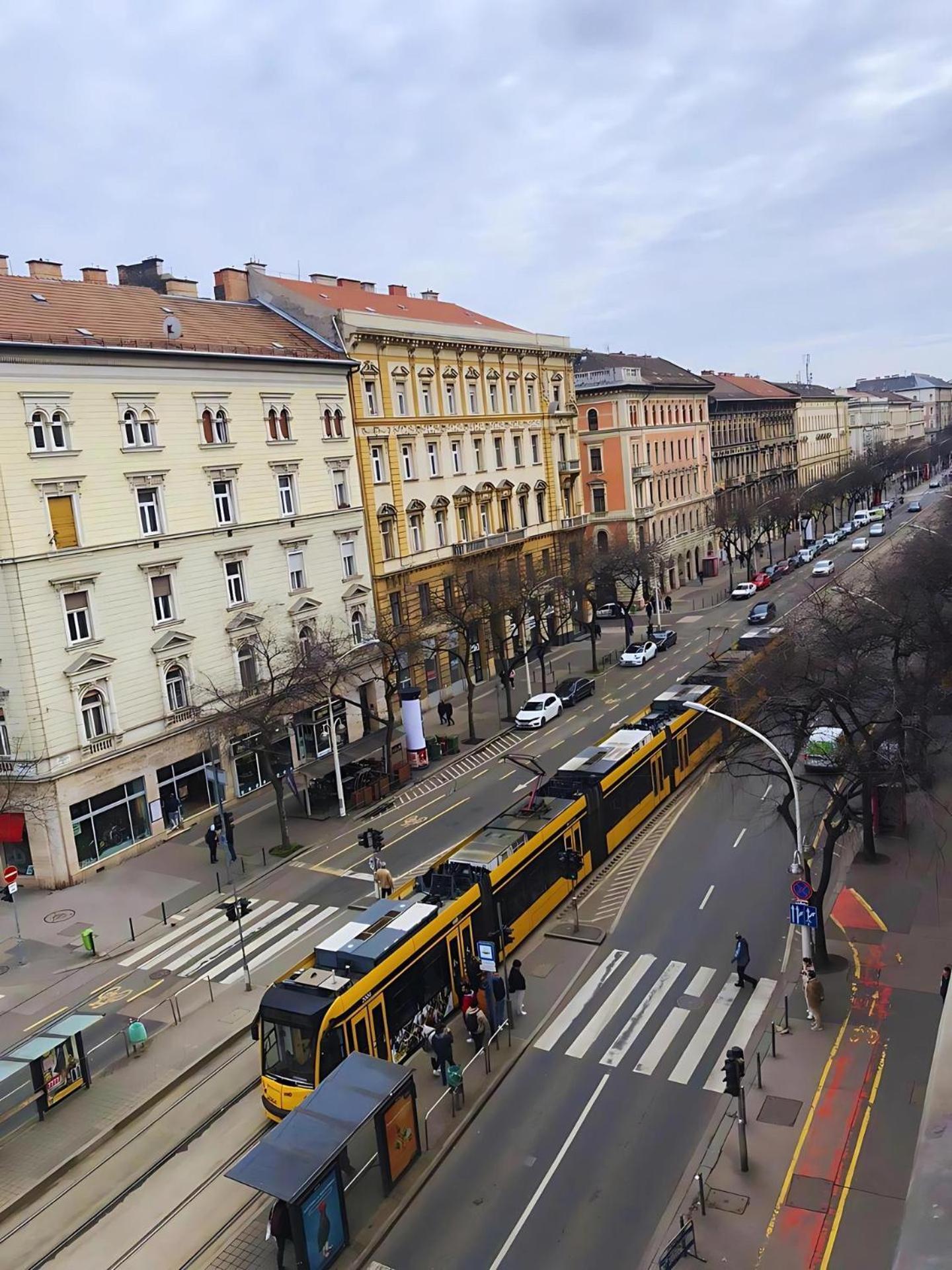 Saffron Apartment City Center Panorama Balcony Budapest Luaran gambar