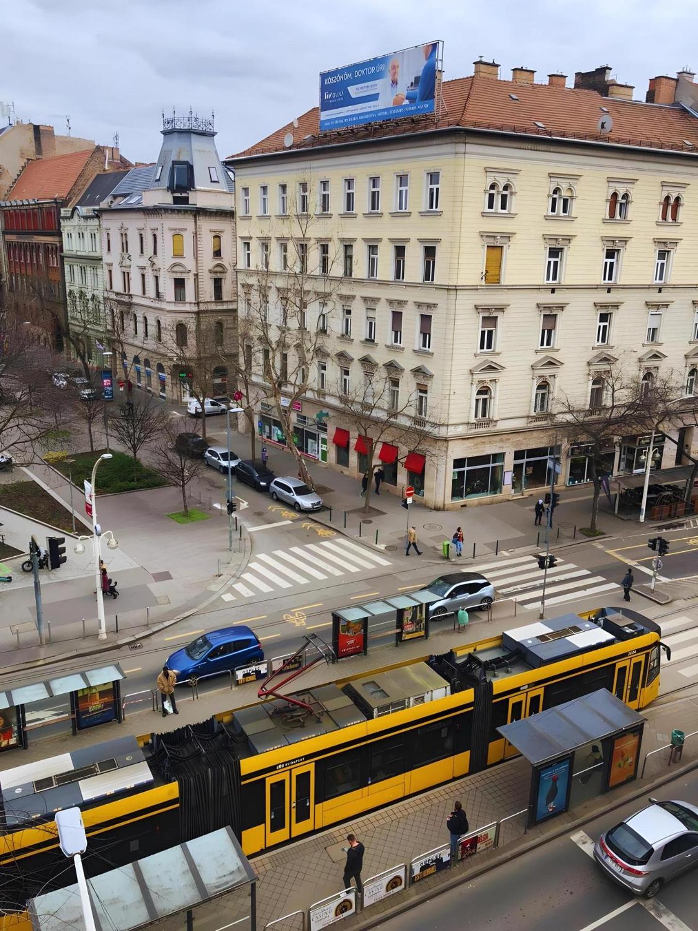 Saffron Apartment City Center Panorama Balcony Budapest Luaran gambar