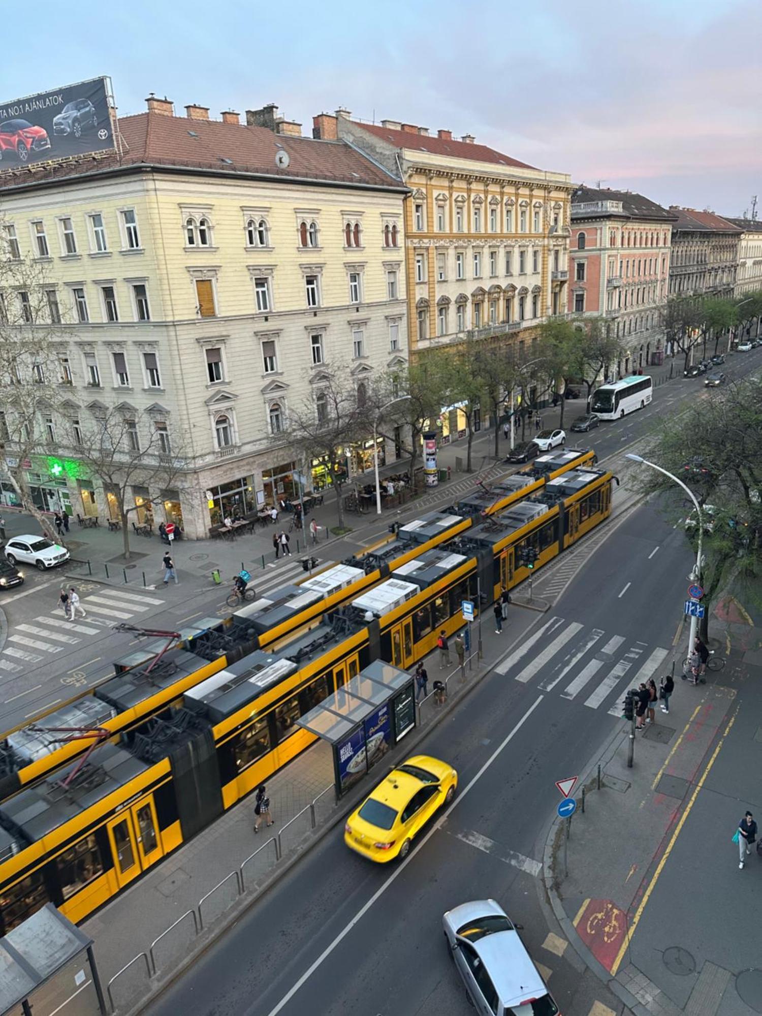 Saffron Apartment City Center Panorama Balcony Budapest Luaran gambar