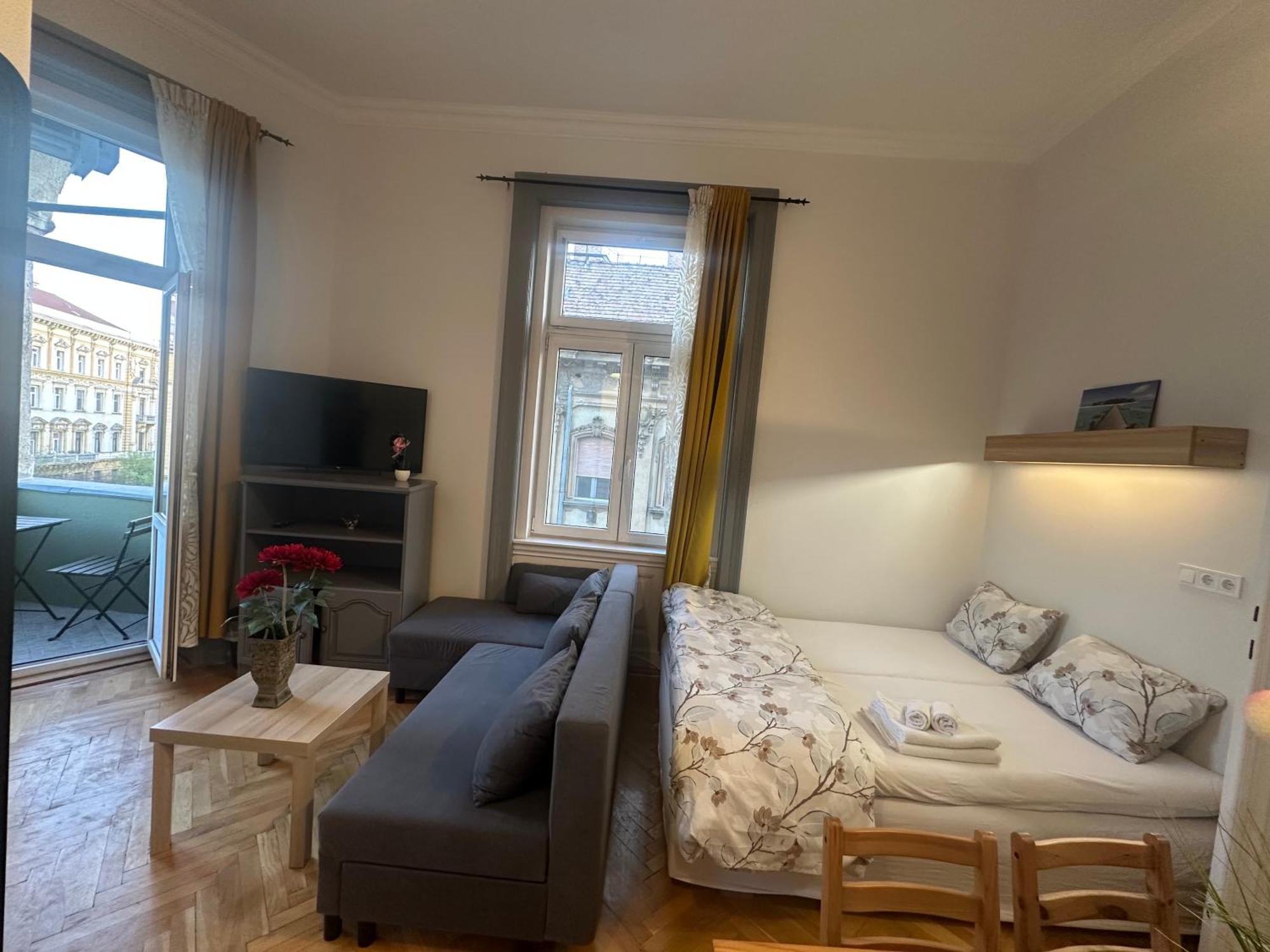 Saffron Apartment City Center Panorama Balcony Budapest Luaran gambar